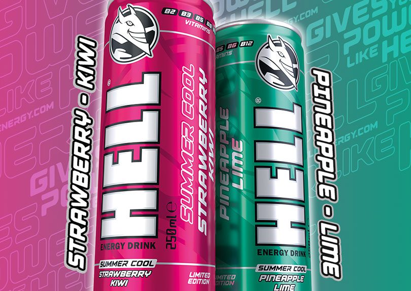 HELL ENERGY DRINK 250ML SC RED PEACH-LEMON