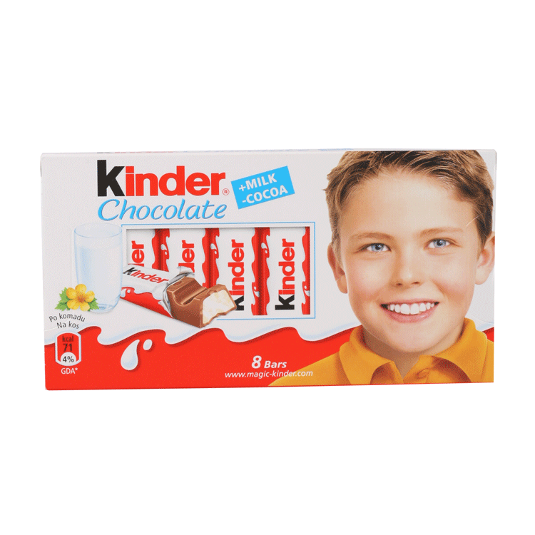 KINDER ČOKOLADA 100GR