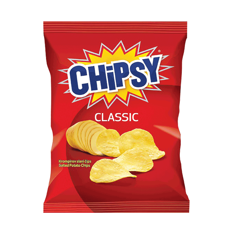 CHIPSY RAVAN SLANI 150G