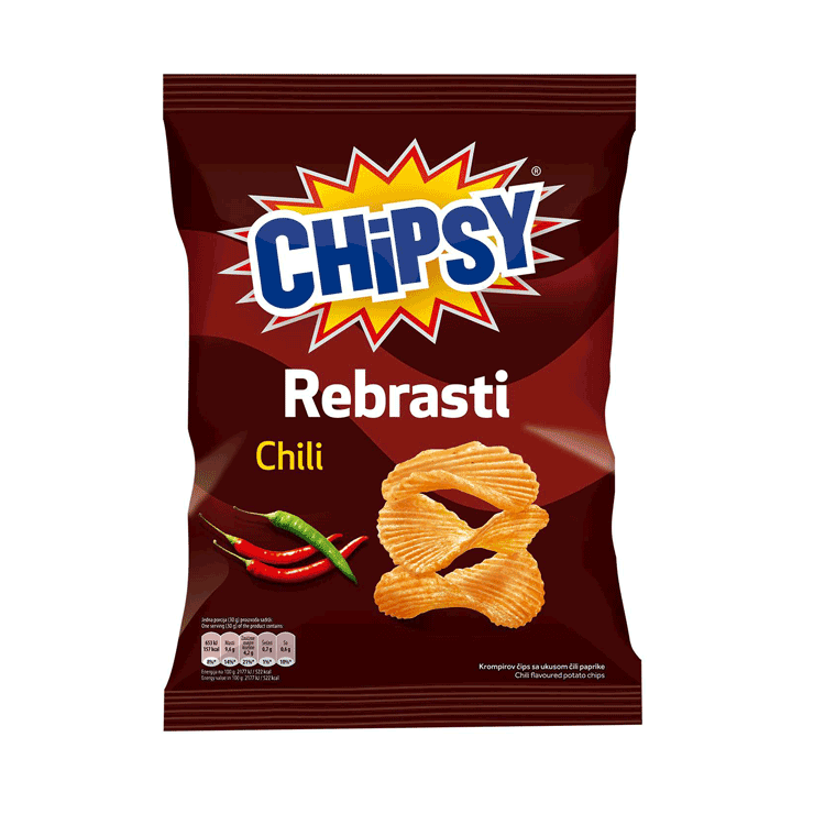 CHIPSY CHILLI 140 GR